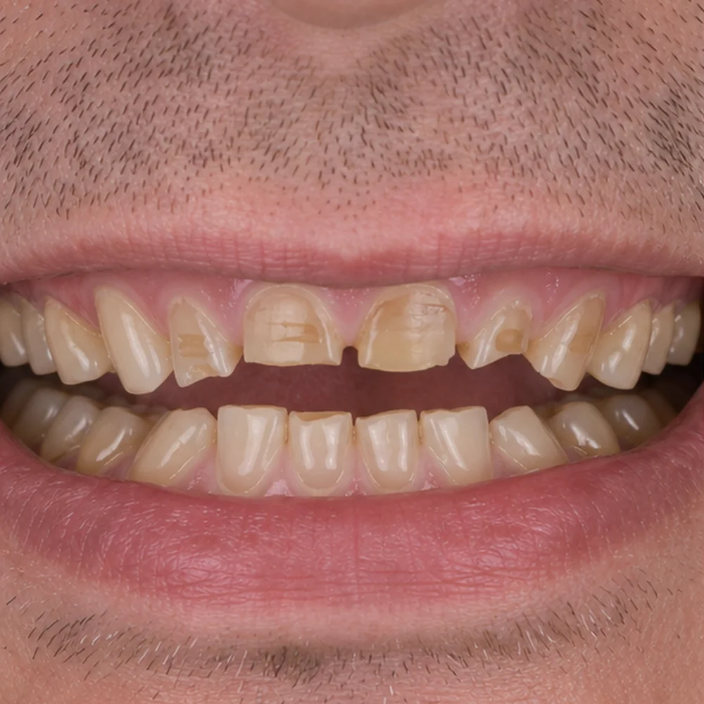 Înainte — Reabilitare orală completă
